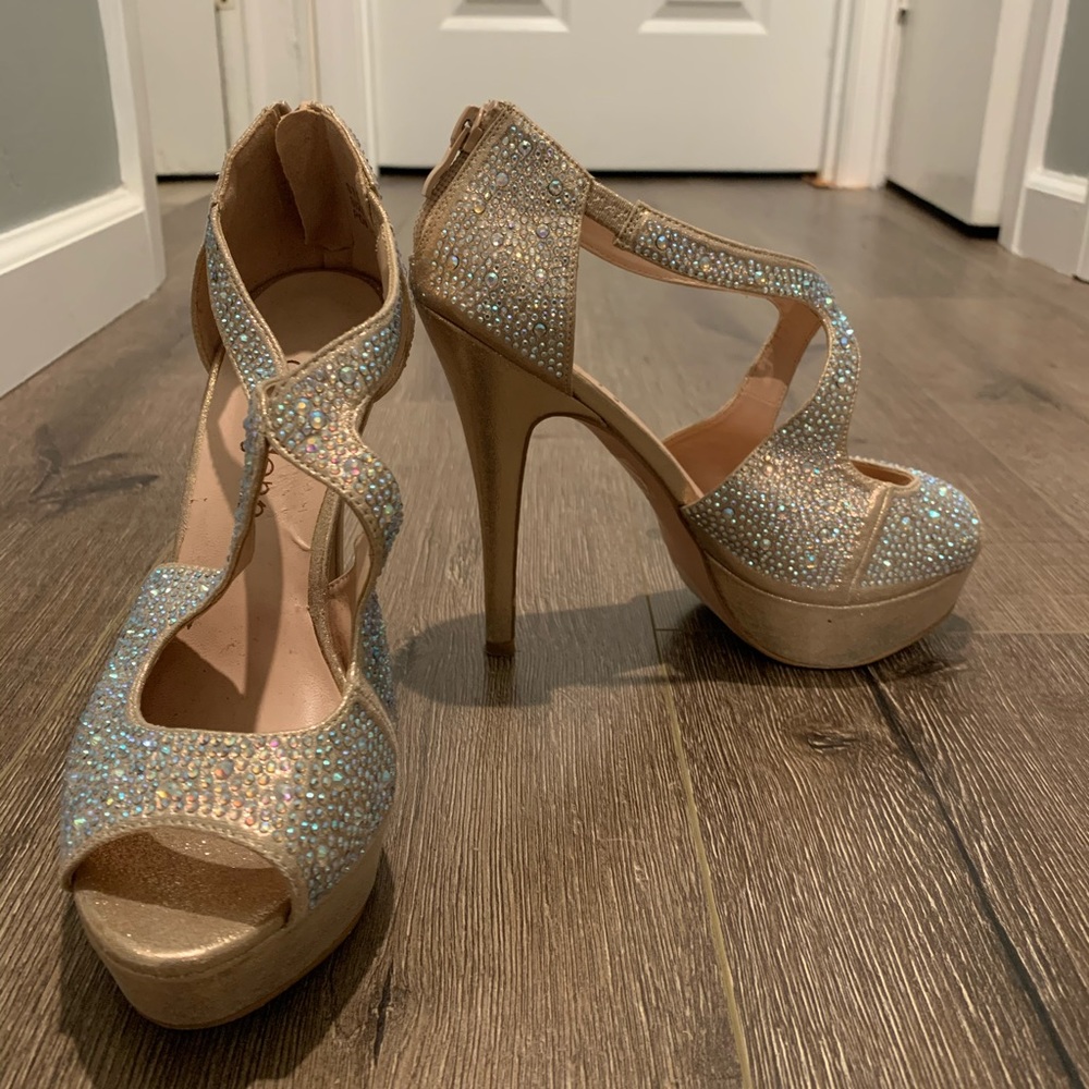 Cathy Jean Sparkly Heels